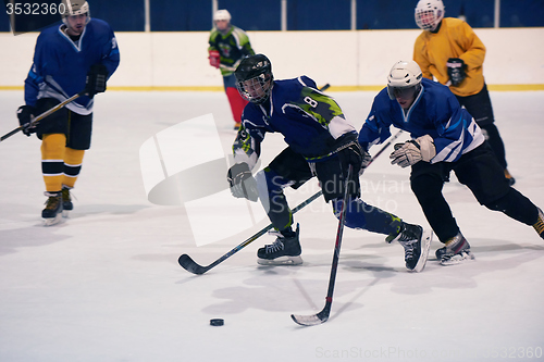 Image of ice hockey sport players