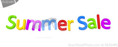 Image of summer sale