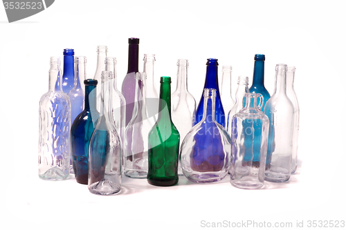 Image of glass bottles