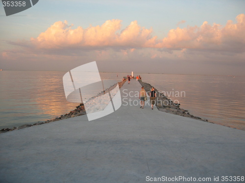 Image of Sunset at Amager Beach - Copenhagen