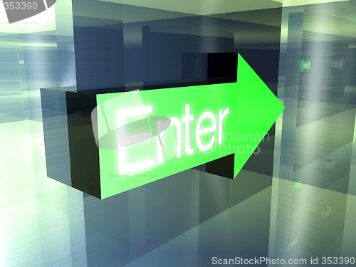 Image of Enter - This way	