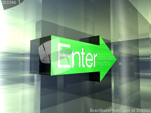 Image of Enter - This way			