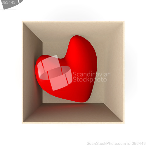 Image of Heart in a box