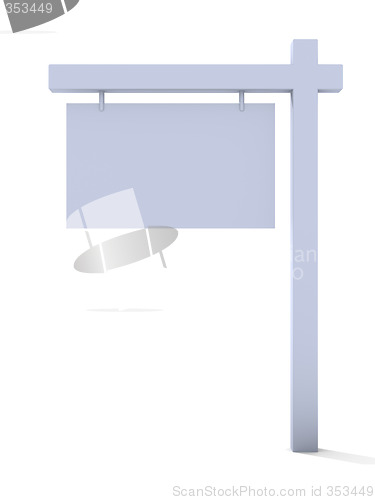 Image of Blank Sign