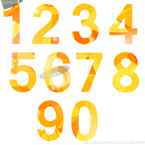 Image of Orange Polygonal Numbers