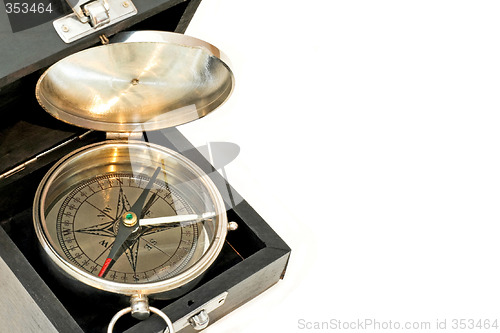 Image of Silver compass