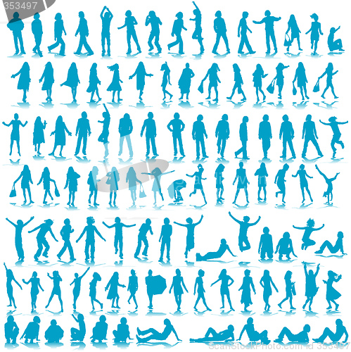 Image of silhouettes