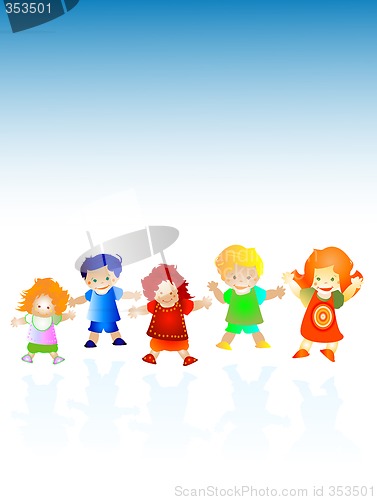 Image of happy kids