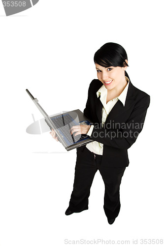 Image of Working businesswoman