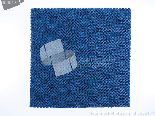 Image of Blue fabric sample