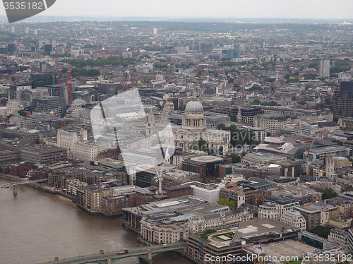 Image of Aerial view of London