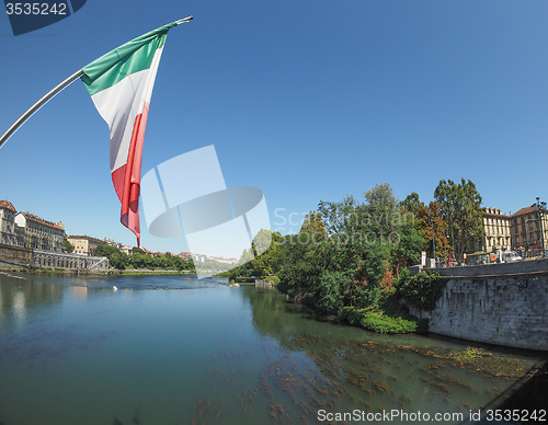 Image of River Po in Turin