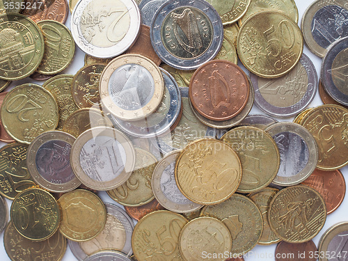 Image of Euro coins