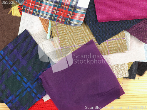 Image of Fabric samples