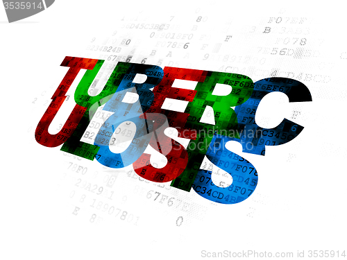 Image of Healthcare concept: Tuberculosis on Digital background