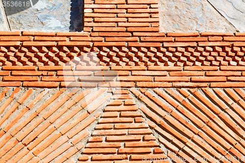 Image of red tile in morocco  