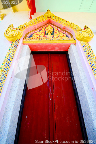 Image of kho samui bangkok in thailand incision of the   temple