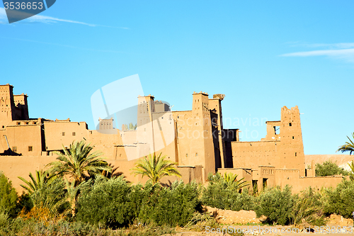 Image of africa in morocco the old contruction  