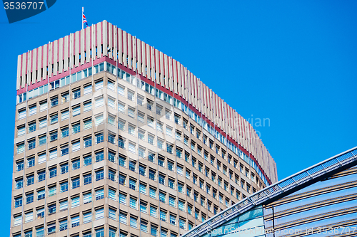 Image of windows in the  home and   skyscraper  building