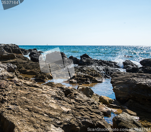 Image of sunny day on the Adriatic coast