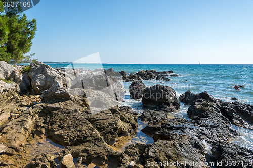 Image of sunny day on the Adriatic coast