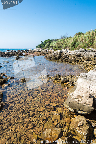 Image of sunny day on the Adriatic coast