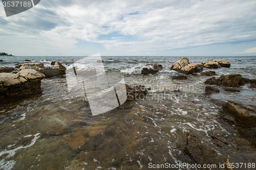 Image of cloudly day on the Adriatic coast