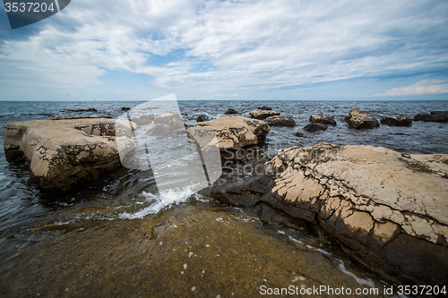 Image of cloud day on the Adriatic coast