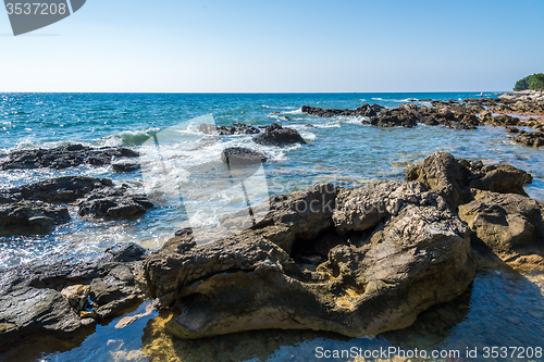 Image of sunny day on the Adriatic coast