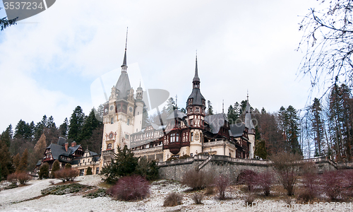 Image of Peles castle in Romania