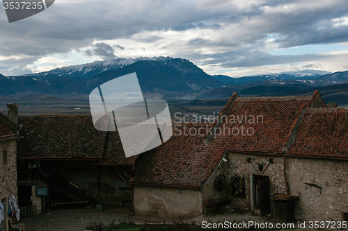 Image of Rasnov Castle in Romania