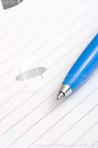 Image of Blue Pen