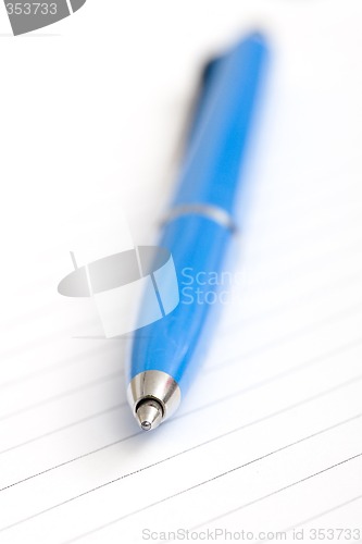 Image of Blue Pen