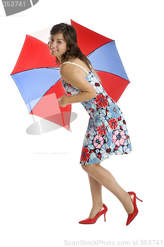 Image of Umbrella Woman