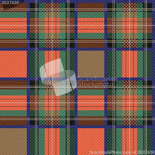 Image of Checkered tartan fabric seamless texture