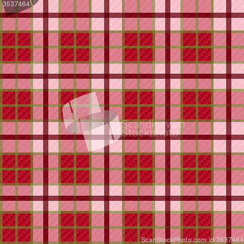 Image of Seamless checkered vector pattern