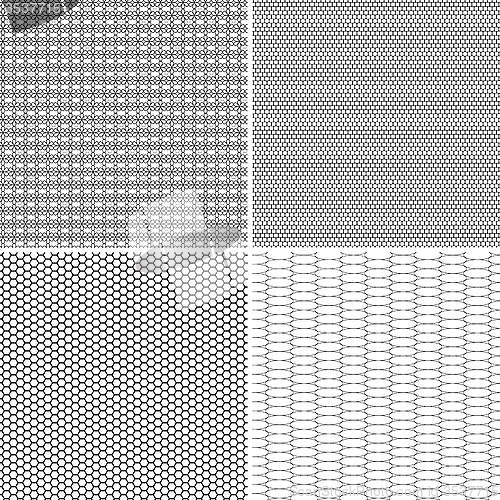 Image of Four Seamless Pattern