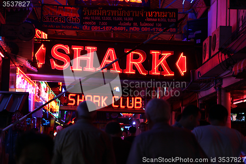 Image of Nightlife on street in Pattaya