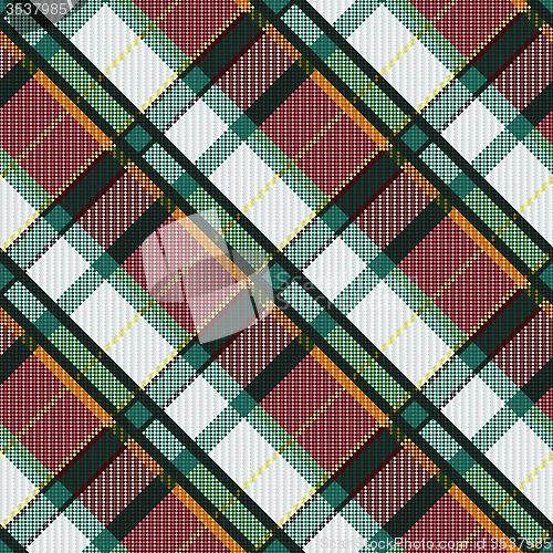 Image of Checkered diagonal tartan seamless texture 