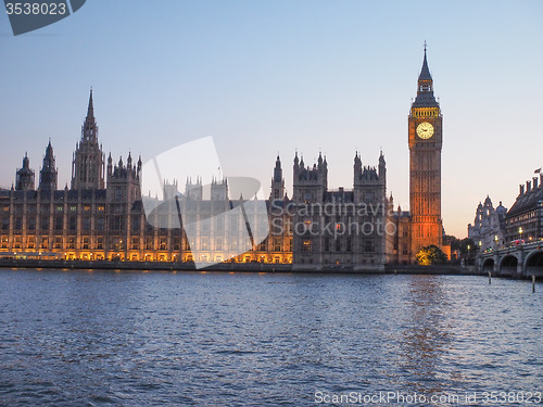 Image of Houses of Parliament in London