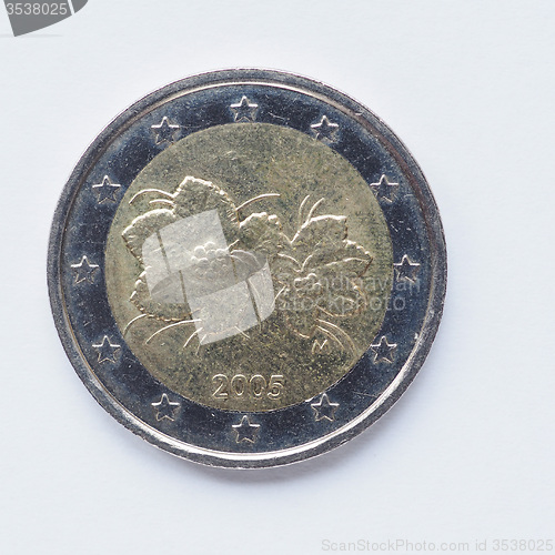 Image of Finnish 2 Euro coin