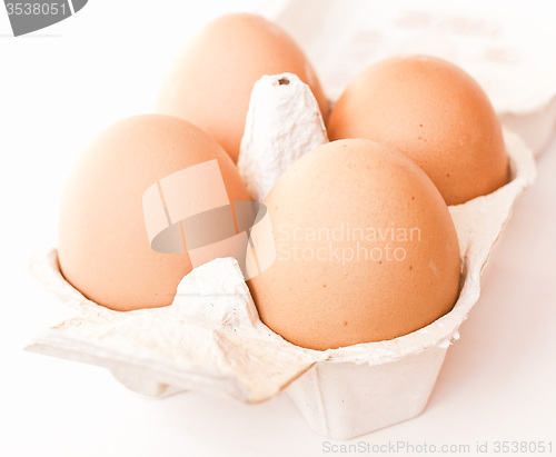 Image of Retro looking Eggs picture