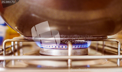Image of Retro look Gas cooker