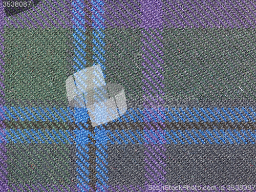 Image of Tartan fabric background