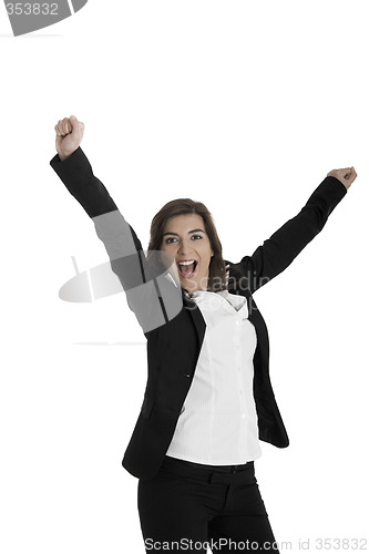 Image of Happy Business woman