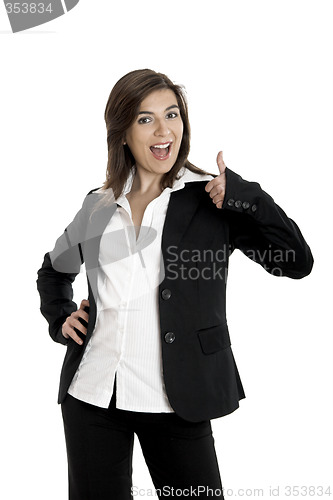 Image of Happy Business woman
