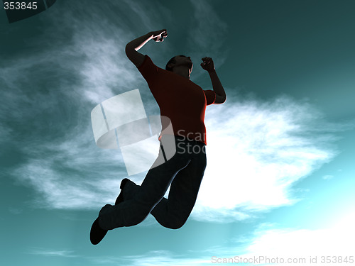 Image of Jumping to the sky