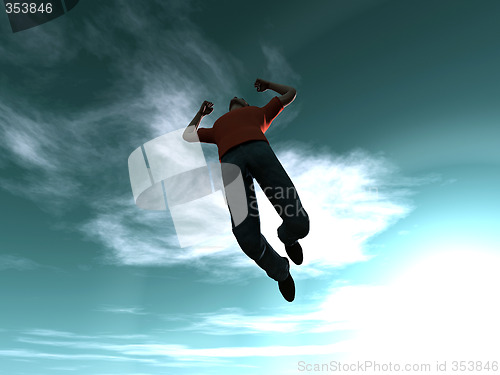 Image of Jumping to the sky