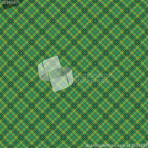 Image of Seamless mesh pattern over green