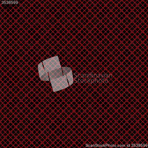 Image of Seamless mesh pattern in red and black